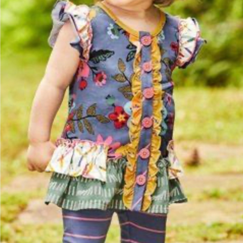 Matilda Jane Color Time Angel Sleeve Top - 18-24 mo